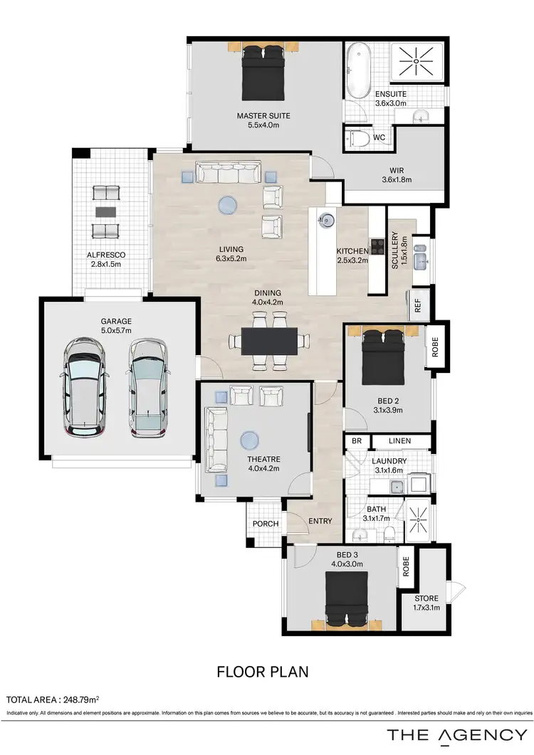 Floorplan of Homely house listing, 13A Potts Street, Melville WA 6156