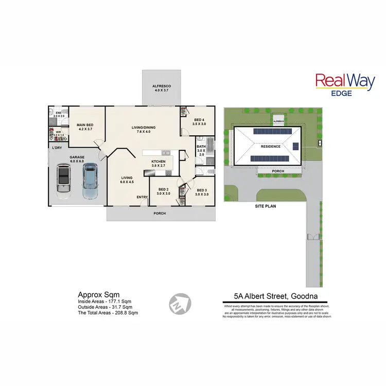 Floorplan of Homely house listing, 5A Albert Street, Goodna QLD 4300