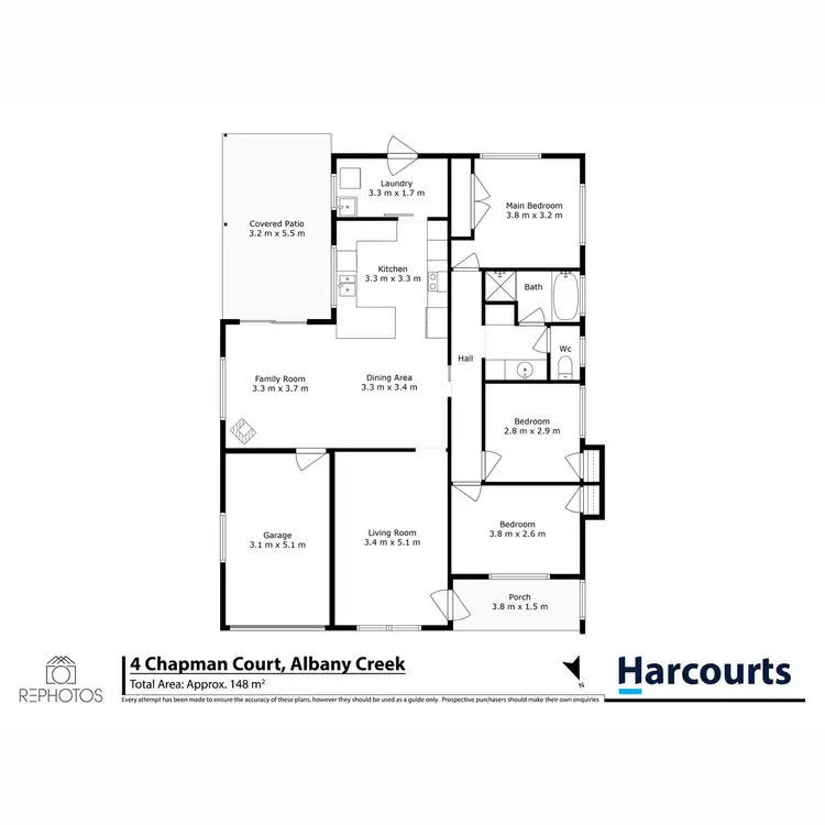 Floorplan of Homely house listing, 4 Chapman Court, Albany Creek QLD 4035