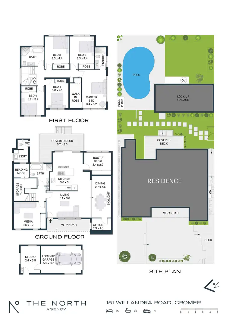 Floorplan of Homely house listing, 151 Willandra Road, Cromer NSW 2099