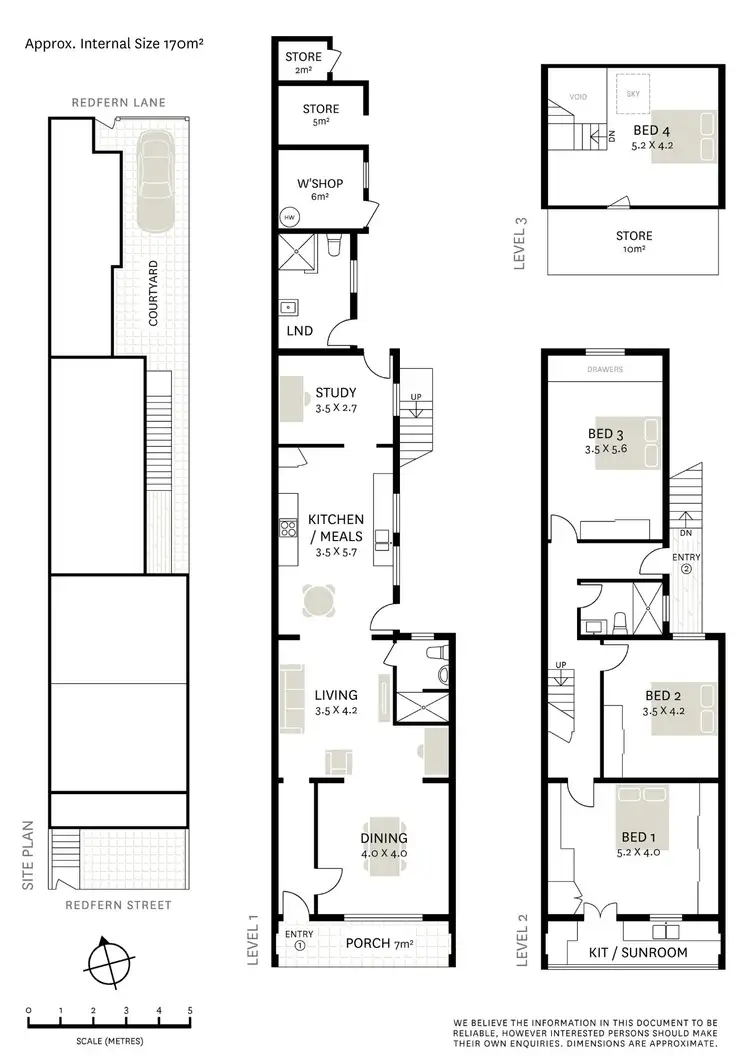 Floorplan of Homely house listing, 44 Redfern Street, Redfern NSW 2016