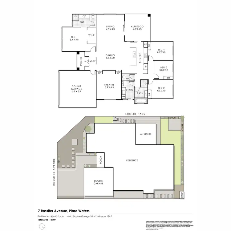 Floorplan of Homely house listing, 7 Rossiter Avenue, Piara Waters WA 6112