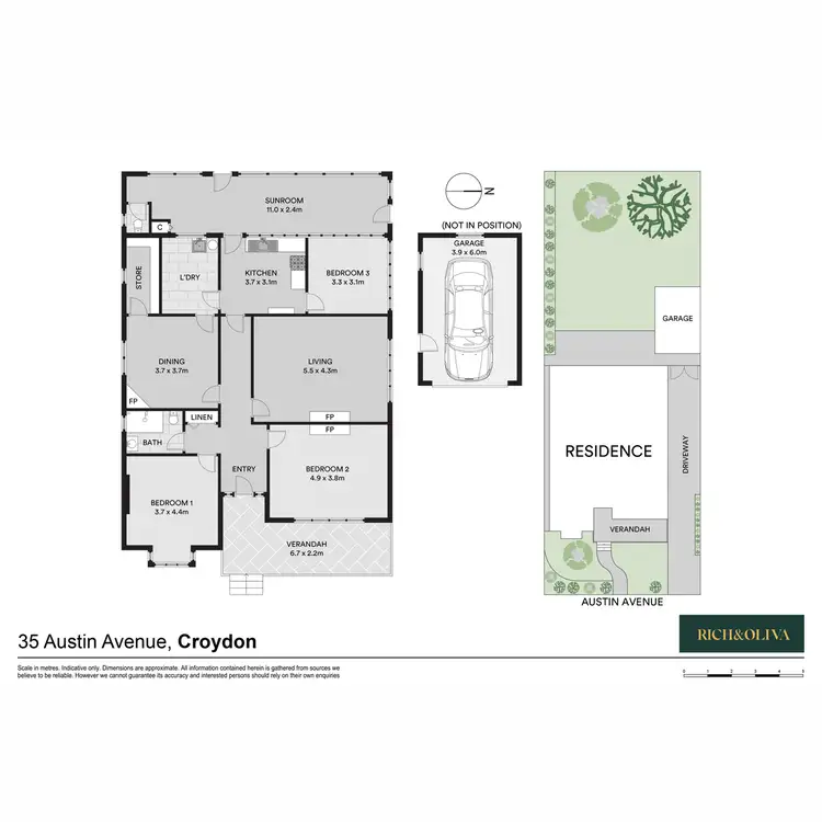 Floorplan of Homely house listing, 35 Austin Avenue, Croydon NSW 2132