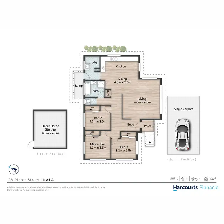 Floorplan of Homely house listing, 28 Pictor Street, Inala QLD 4077