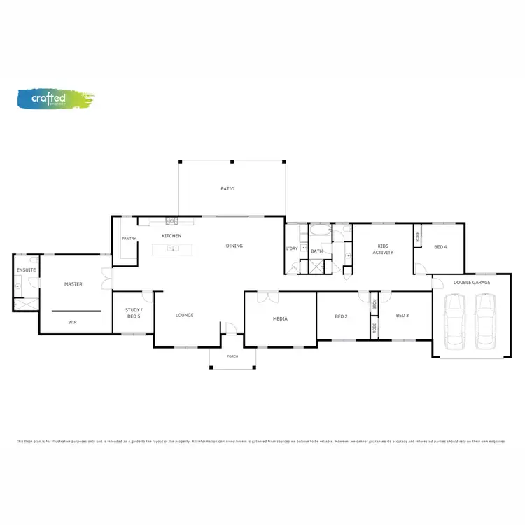 Floorplan of Homely rural property listing, 34 Riverbend Boulevard, Riverbend QLD 4280