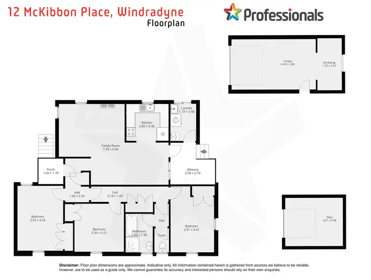 Floorplan of Homely house listing, 12 McKibbin Place, Windradyne NSW 2795