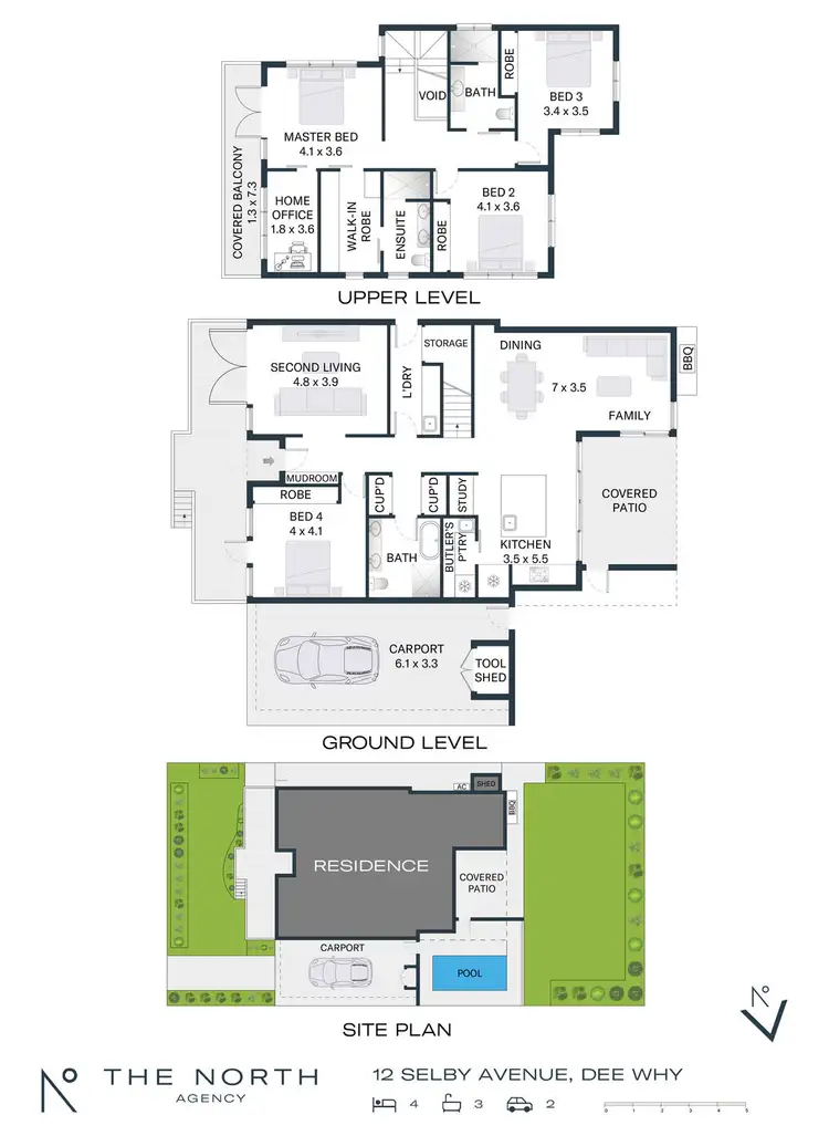 Floorplan of Homely house listing, 12 Selby Avenue, Dee Why NSW 2099