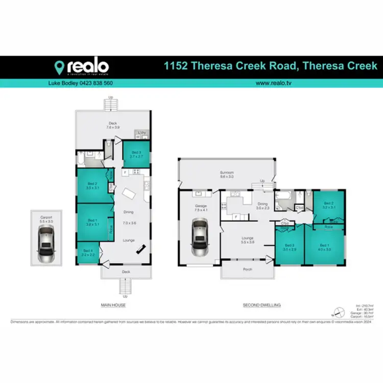 Floorplan of Homely rural property listing, 1152 Theresa Creek Road, Theresa Creek NSW 2469