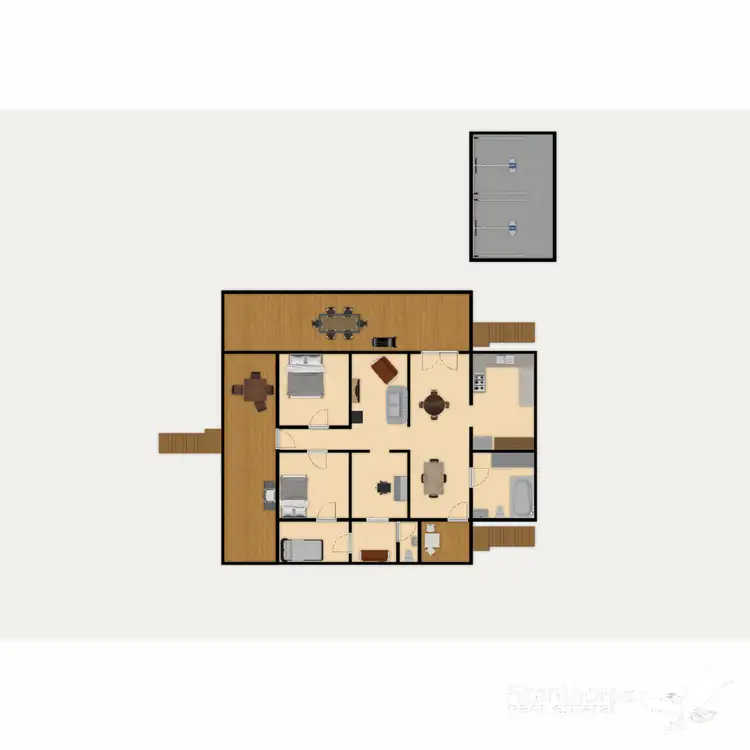 Floorplan of Homely house listing, 13 McGlew Street, Stanthorpe QLD 4380