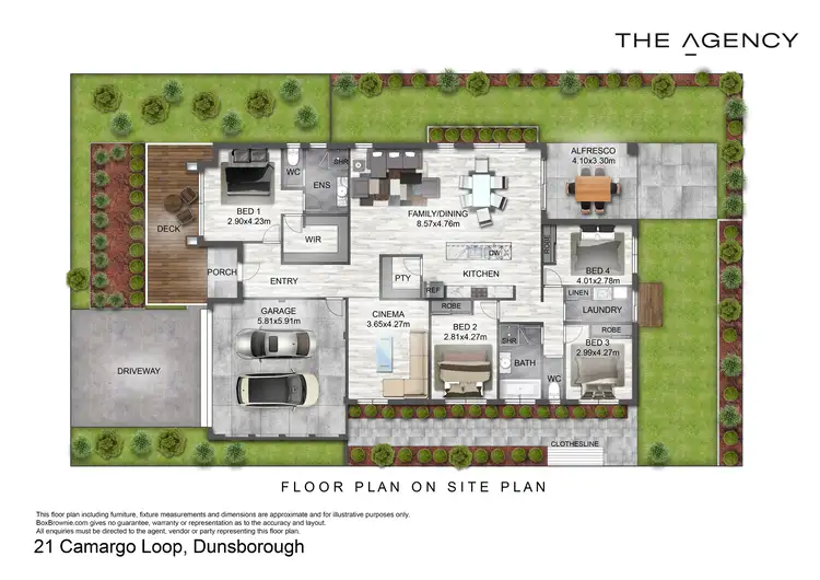 Floorplan of Homely house listing, 21 Camargo Loop, Dunsborough WA 6281