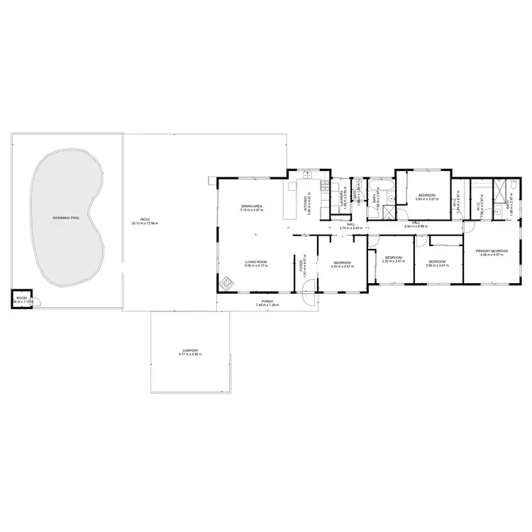 Floorplan of Homely house listing, 411 Sanctuary Hills Road, Takura QLD 4655