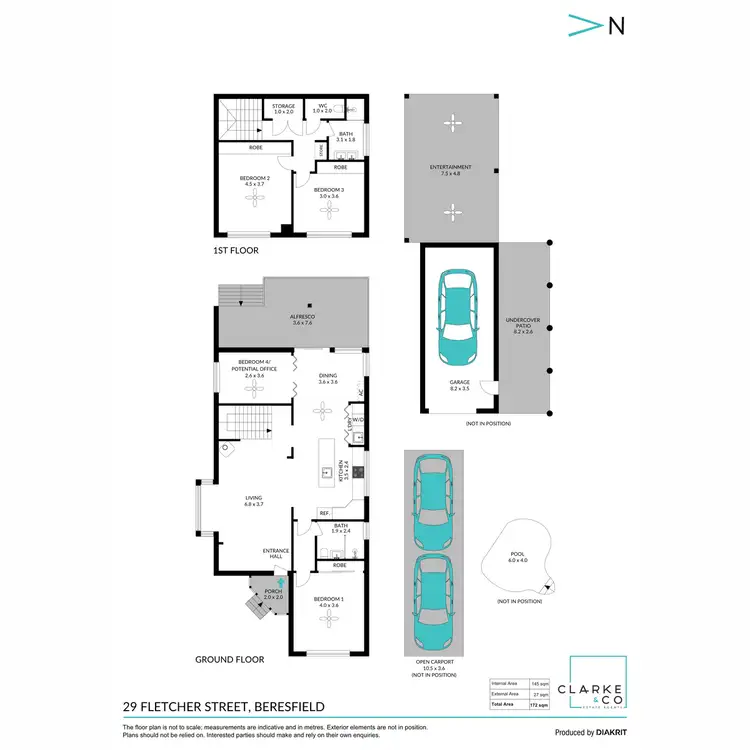Floorplan of Homely house listing, 29 Fletcher Street, Beresfield NSW 2322