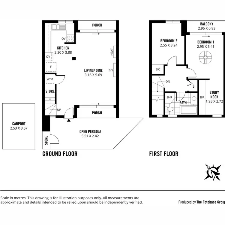 Floorplan of Homely unit listing, 24 Amarina Court, Semaphore Park SA 5019