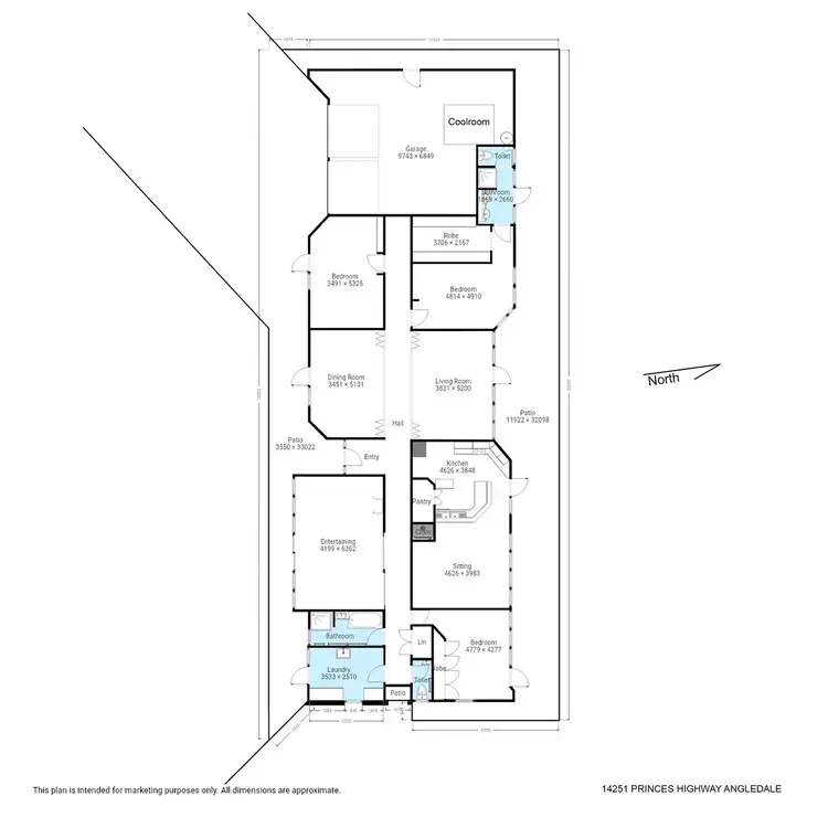 Floorplan of Homely house listing, 14251 Princes Highway, Bega NSW 2550