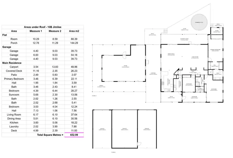 Floorplan of Homely house listing, 10B Jimilee Street, Dundowran Beach QLD 4655