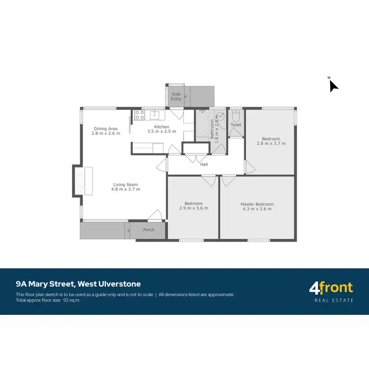 Floorplan of Homely house listing, 9A Mary Street, West Ulverstone TAS 7315