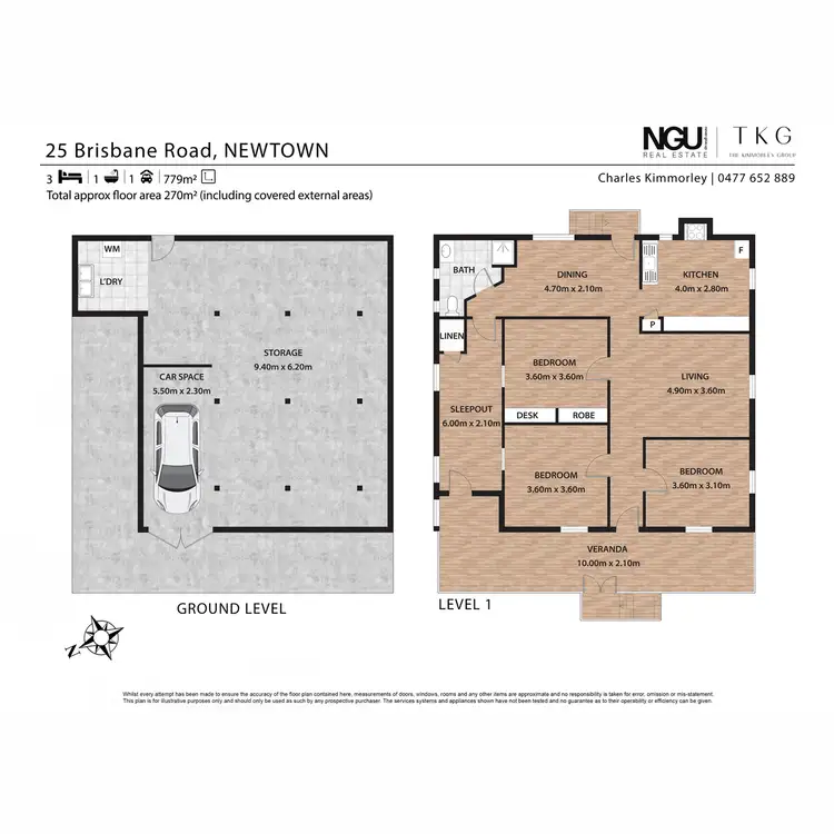 Floorplan of Homely house listing, 25 Brisbane Road, Newtown QLD 4305
