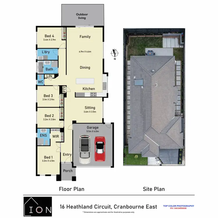 Floorplan of Homely house listing, 16 Heathland Circuit, Cranbourne East VIC 3977