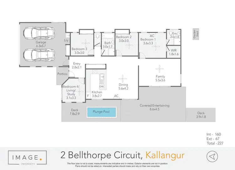 Floorplan of Homely house listing, 2 Bellthorpe Circuit, Kallangur QLD 4503