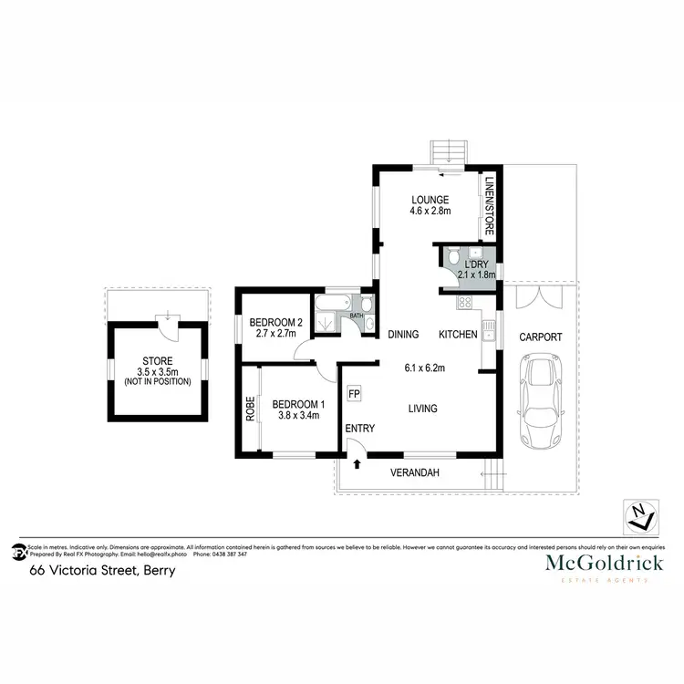Floorplan of Homely house listing, 68 Victoria Street, Berry NSW 2535