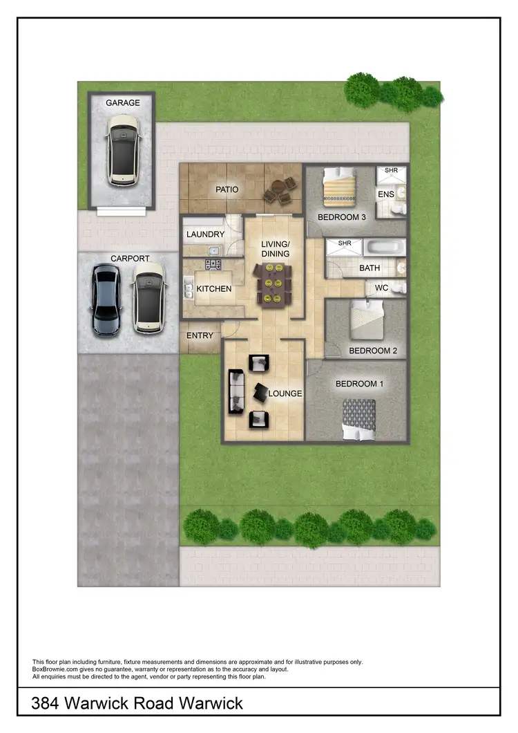 Floorplan of Homely house listing, 384 Warwick Road, Warwick WA 6024
