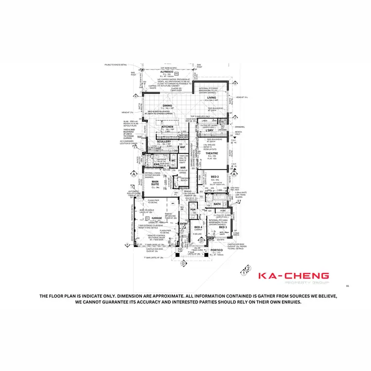 Floorplan of Homely house listing, A/2 Driscoll Way, Morley WA 6062