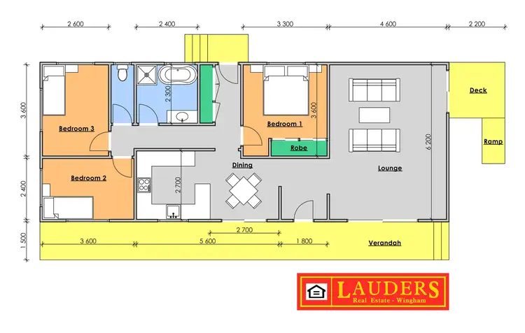 Floorplan of Homely house listing, 35 Summerville Street, Wingham NSW 2429