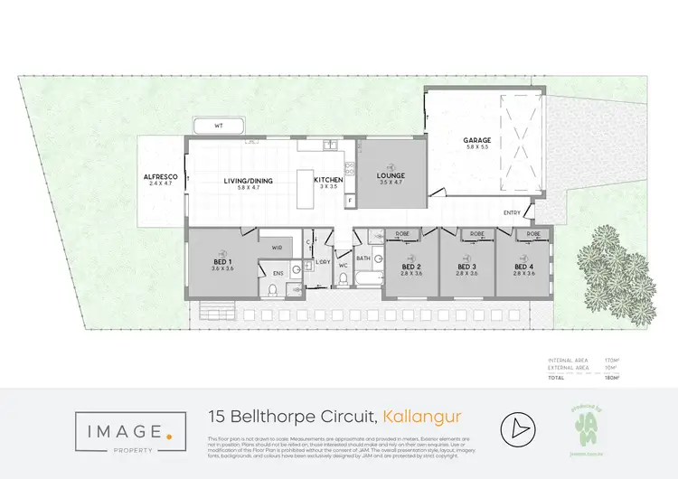 Floorplan of Homely house listing, 15 Bellthorpe Circuit, Kallangur QLD 4503