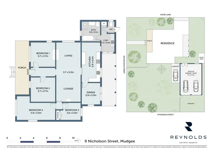 Floorplan of Homely house listing, 9 Nicholson Street, Mudgee NSW 2850