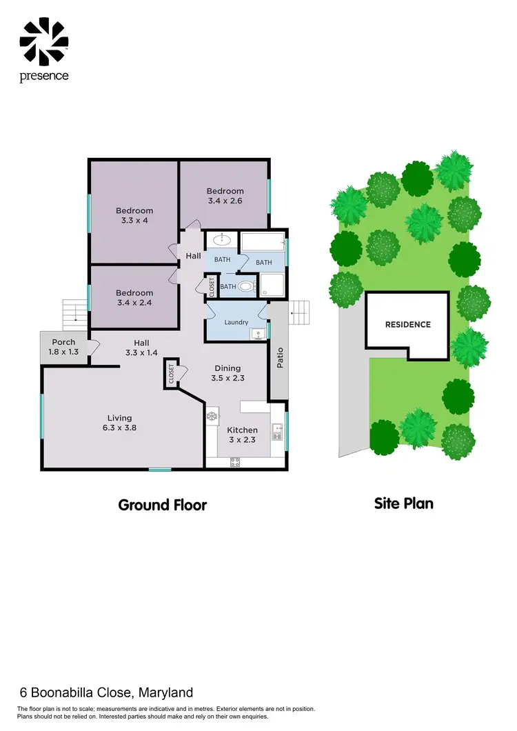 Floorplan of Homely house listing, 6 Boonabilla Close, Maryland NSW 2287