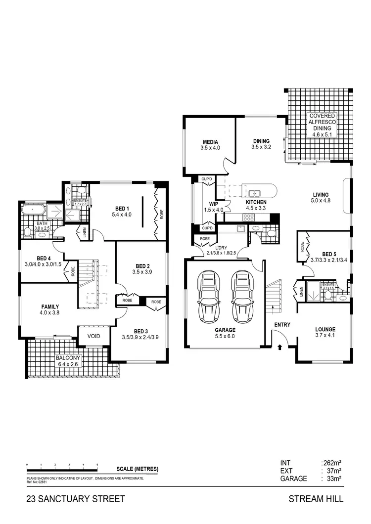 Floorplan of Homely house listing, 23 Sanctuary Street, Stream Hill NSW 2526