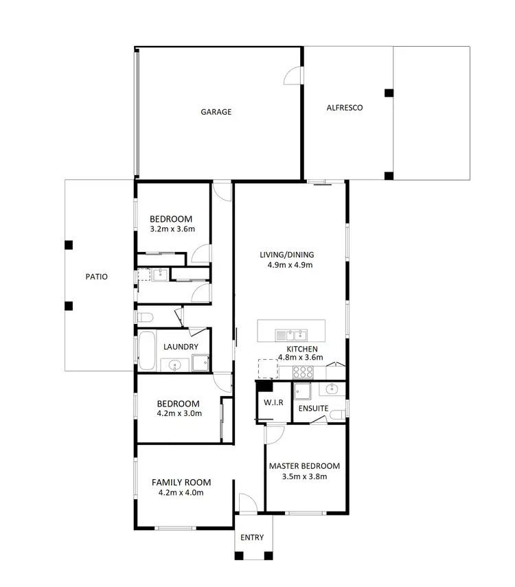 Floorplan of Homely house listing, 29 Pro Hart Drive, Baranduda VIC 3691