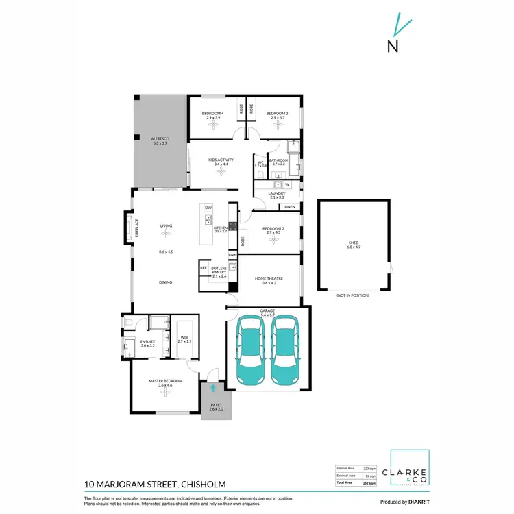 Floorplan of Homely house listing, 10 Marjoram Street, Chisholm NSW 2322