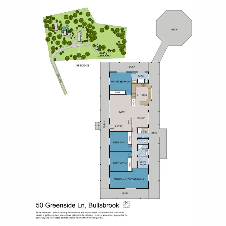 Floorplan of Homely house listing, 50 Greenside Lane, Bullsbrook WA 6084