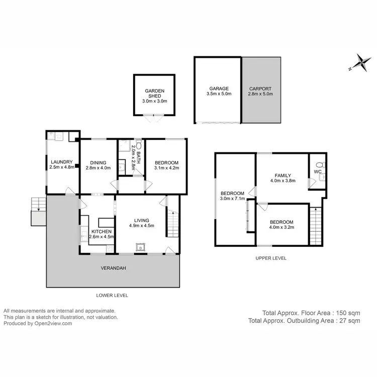 Floorplan of Homely house listing, 23A Esplanade East, Triabunna TAS 7190