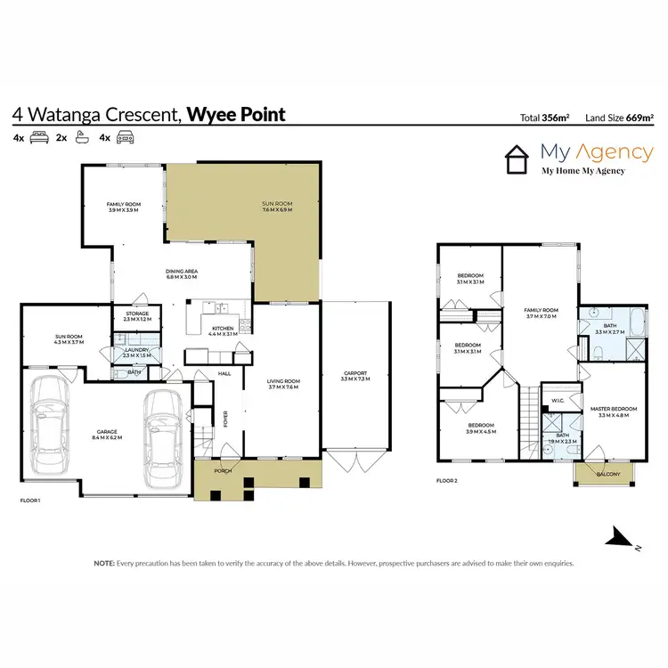 Floorplan of Homely house listing, 4 Watanga Crescent, Wyee Point NSW 2259