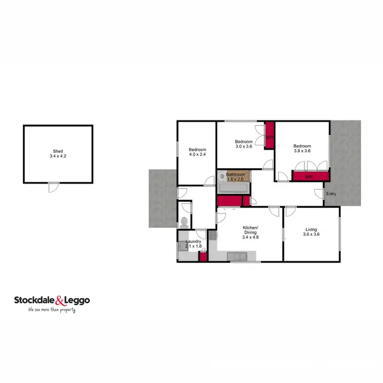 Floorplan of Homely house listing, 35 Papyrus Street, Morwell VIC 3840