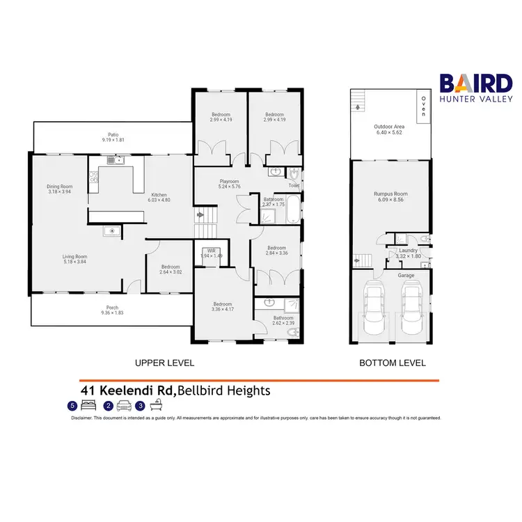 Floorplan of Homely house listing, 41 Keelendi Road, Bellbird Heights NSW 2325
