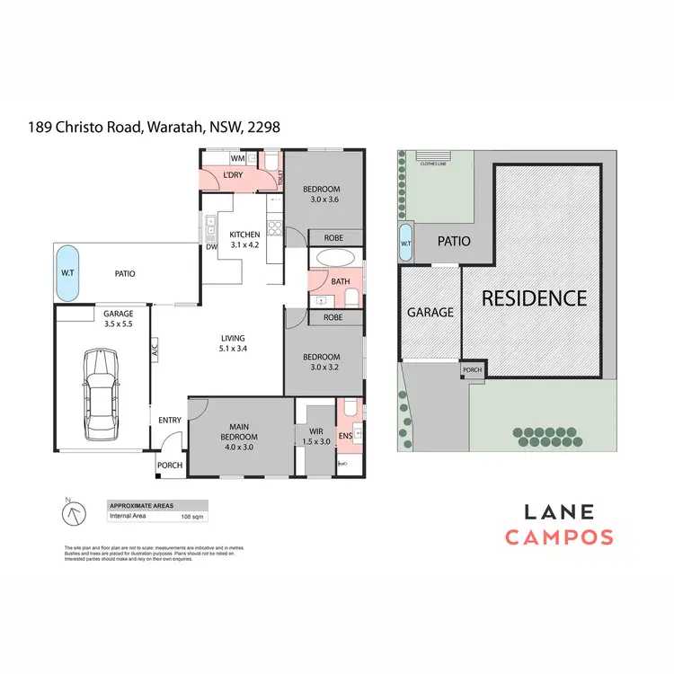 Floorplan of Homely house listing, 189 Christo Road, Waratah NSW 2298