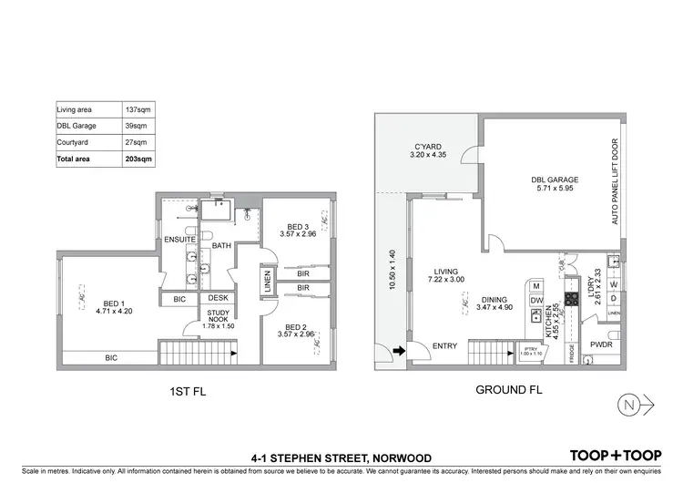Floorplan of Homely house listing, 4/1 Stephen Street, Norwood SA 5067
