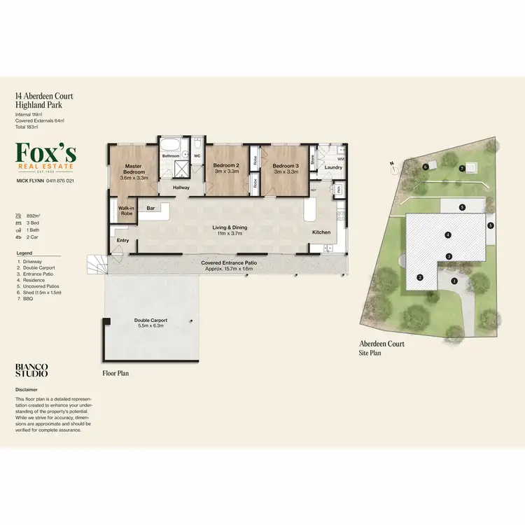 Floorplan of Homely house listing, 14 Aberdeen Court, Highland Park QLD 4211