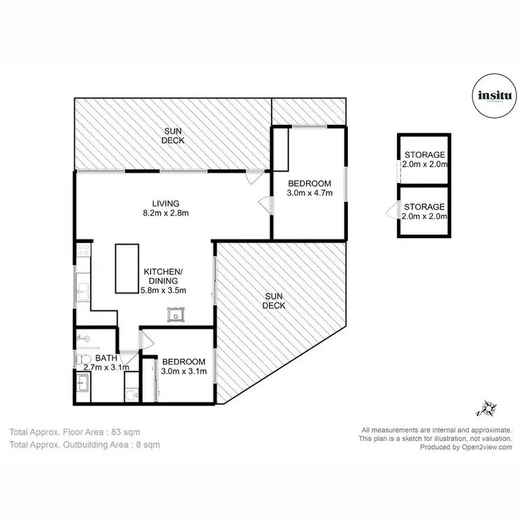 Floorplan of Homely house listing, 16 Craigs Hill Road, Boomer Bay TAS 7177