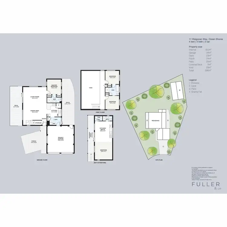 Floorplan of Homely house listing, 11 Walgooan Way, Ocean Shores NSW 2483