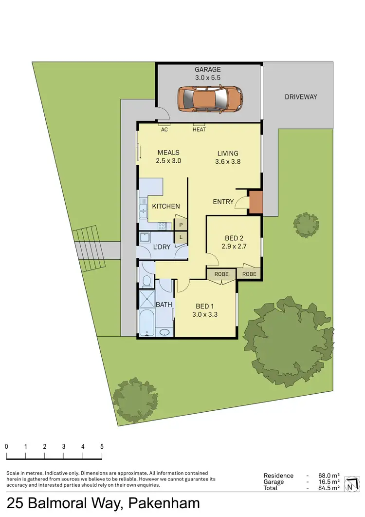 Floorplan of Homely house listing, 25 Balmoral Way, Pakenham VIC 3810
