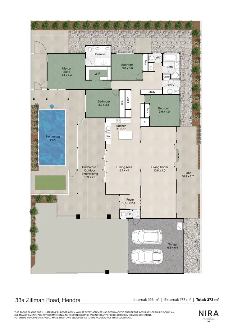 Floorplan of Homely house listing, 33A Zillman Road, Hendra QLD 4011