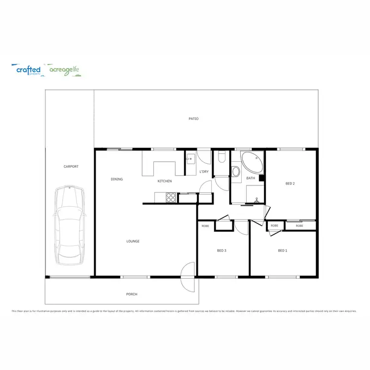 Floorplan of Homely house listing, 35 Owens Street, Boronia Heights QLD 4124