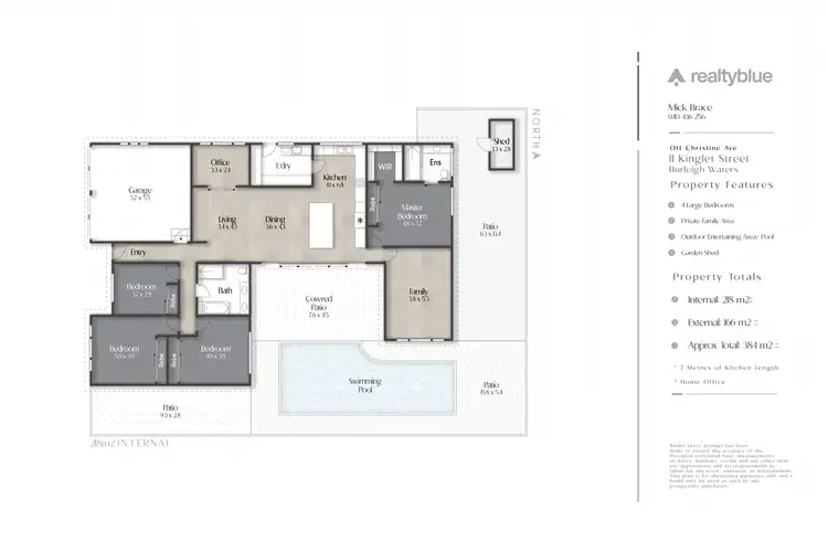 Floorplan of Homely house listing, 11 Kinglet Street, Burleigh Waters QLD 4220