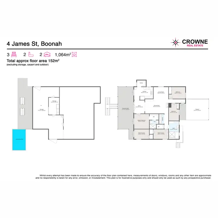 Floorplan of Homely house listing, 4 James Street, Boonah QLD 4310