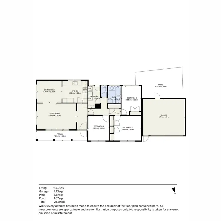 Floorplan of Homely house listing, 17 Bagot Street, Warragul VIC 3820