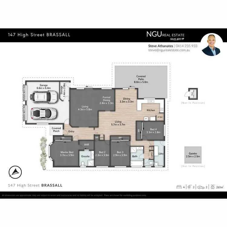 Floorplan of Homely house listing, 147 High Street, Brassall QLD 4305